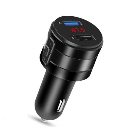 VCTparts Bluetooth FM Transmitter / Car Kit / Autolader / Muziek / GSM lader Zwart NORGOS 7