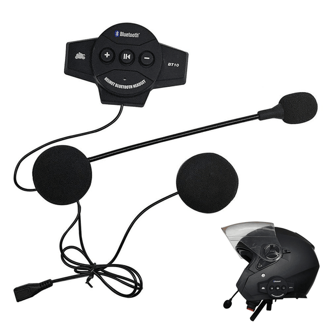 VCTparts Bluetooth Handsfree Helm Headset Oortelefoon NORGOS 8
