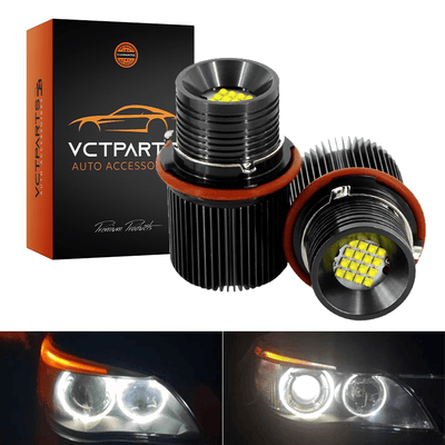 BMW LED Angel Eyes 6500K Wit – HALO Ring Canbus Koplampen (Set)