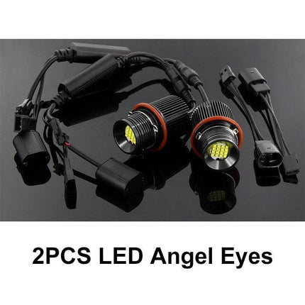 VCTparts BMW LED Angel Eyes 6500K Wit – HALO Ring Canbus Koplampen (Set) NORGOS 4