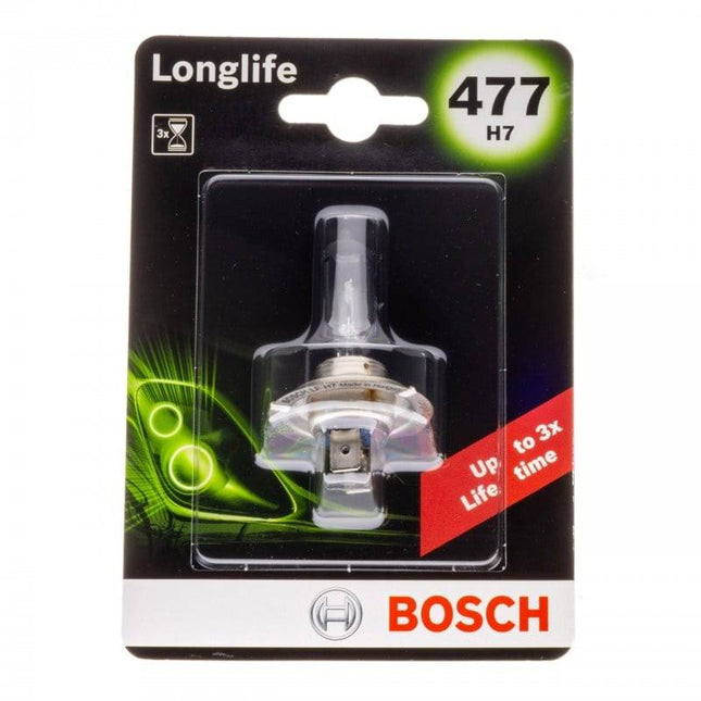 Bosch Bosch Halogeen H7 LONGLIFE Wit Dimlicht Koplamp Origineel 3000K Einparts 4