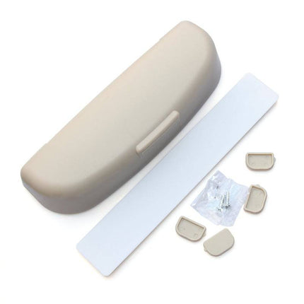 VCTparts Brillenkoker Bril Houder Opbergdoos Auto Plafond Handvat - Beige NORGOS 1