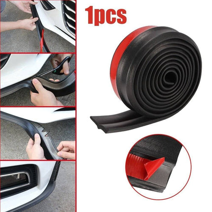 VCTparts Bumper Bescherming Lip Verlaging Strip Rubber Zwart (2.5m) NORGOS 6