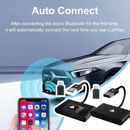 VCTparts Car Dongle Wireless USB Adapter Geschikt voor Android Auto - Draadloos verbinden - 2023 Vernieuwd Model NORGOS 6