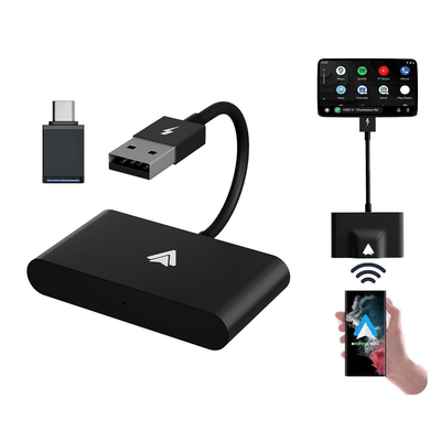 Car Dongle Wireless USB Adapter Geschikt voor Android Auto - Draadloos verbinden - 2023 Vernieuwd Model