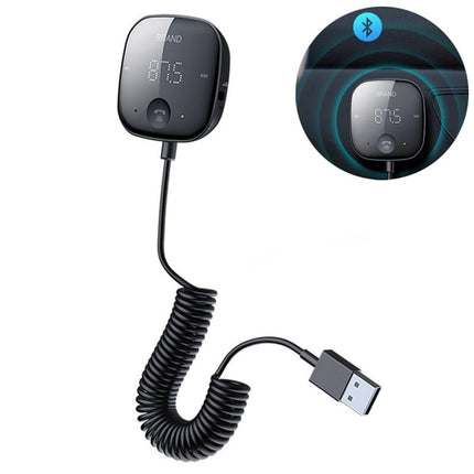 VCTparts Carkit met Bluetooth V5.0 en FM - transmitter Handsfree Luidsprekertelefoon Bellen Muziek USB NORGOS 1