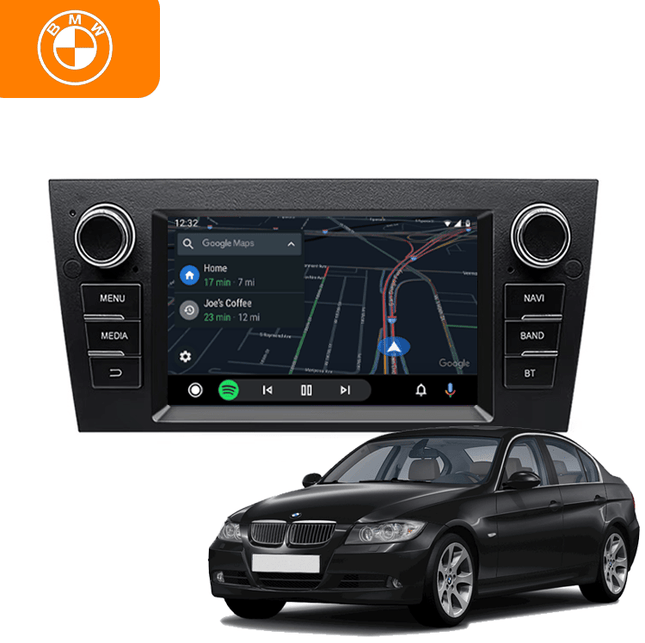CarPlay &amp; Android Auto Multimedia Speler 8.9 Inch voor BMW 3 Serie (E90, E91, E92, E93) 2006–2012 – GPS Navigatie &amp; Touchscreen – Inbouwen / Inbouwservice / Installatie - VCTparts.nl