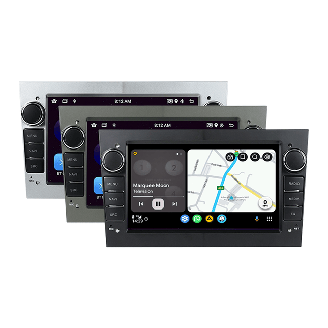 CarPlay & Android Auto Autoradio voor Opel Astra, Corsa, Vectra, Zafira, Vivaro, Meriva – GPS Navigatie & Touchscreen – Inbouwen / Inbouwservice / Installatie - VCTparts.nl