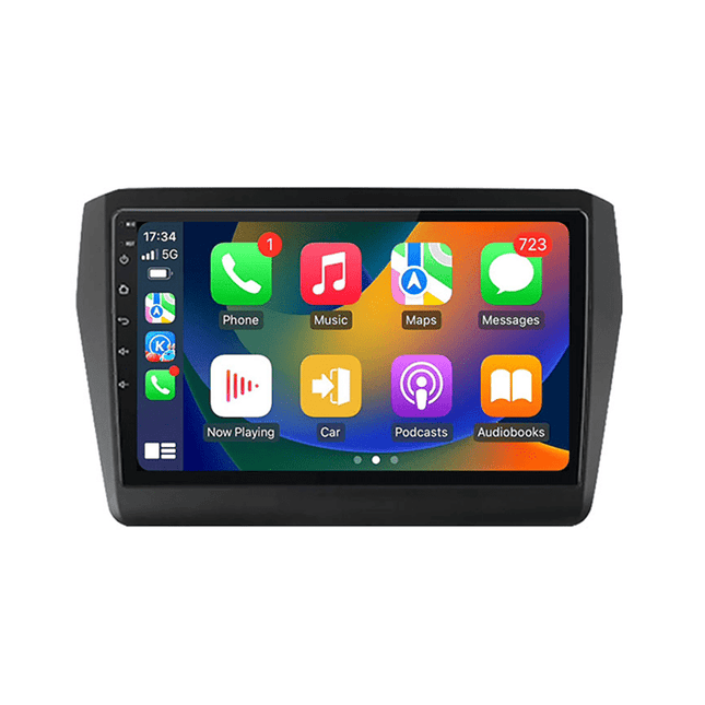 CarPlay & Android Auto Autoradio voor Suzuki Swift 2016–2020 – GPS Navigatie & Touchscreen – Inbouwen / Inbouwservice / Installatie - VCTparts.nl