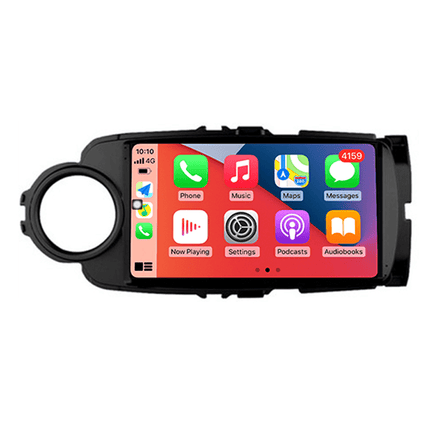 VCTparts CarPlay & Android Auto Autoradio voor Toyota Yaris 2012–2017 – GPS Navigatie & Touchscreen – Inbouwen / Inbouwservice / Installatie Ainavi 2