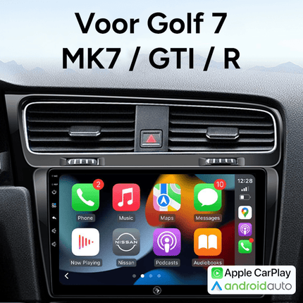 VCTparts CarPlay & Android Auto Draadloos Scherm voor Volkswagen Golf 7 (GTI, R, GTE, GTD, Variant, Alltrack, Sportsvan) – NBT Discover Media Touchscreen en GPS Navigatie – Inbouwen / Inbouwservice / Installatie Ainavi 2