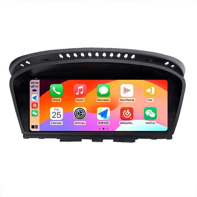 CarPlay & Android Auto Multimedia Speler 8.9 Inch voor BMW 3 & 5 Serie (E60, E61, E62, E63, E90, E91, E92, E93) – GPS Navigatie & Touchscreen – Inbouwen / Inbouwservice / Installatie - VCTparts.nl