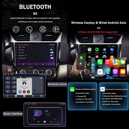 CarPlay & Android Auto Scherm voor Citroën C1, Toyota Aygo, Peugeot 108 (2014–heden) – Draadloos Multimedia Touchscreen, GPS Navigatie – Inbouwen / Inbouwservice / Installatie - VCTparts.nl