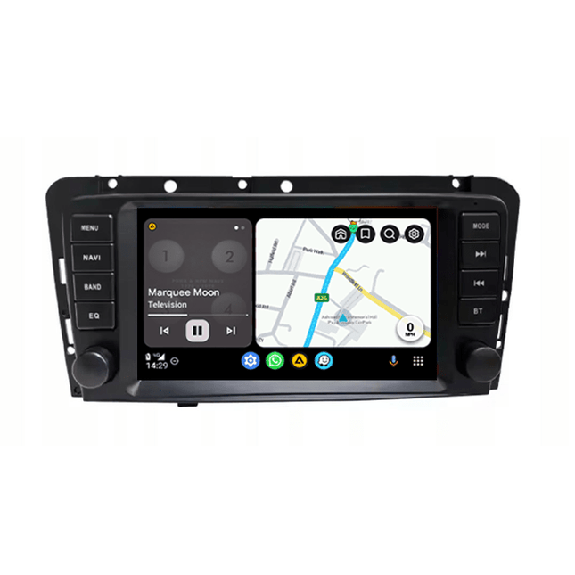 CarPlay & Android Auto Scherm voor Volvo XC70, V70, S60, S40, V40 (2005–2009) – Draadloos Multimedia Touchscreen, GPS Navigatie – Inbouwen / Inbouwservice / Installatie - VCTparts.nl