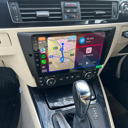 VCTparts CarPlay en Android Auto Multimedia Speler 8.9 Inch voor BMW 3 Serie (E90, E91, E92, E93) 2006–2012 – GPS Navigatie en Touchscreen – Inbouwen / Inbouwservice / Installatie Ainavi 6