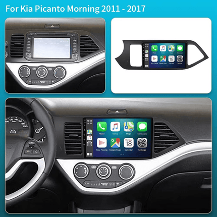 VCTparts CarPlay en Android Auto Multimedia Speler voor Kia Picanto 2011–2017 – GPS Navigatie en Touchscreen – Inbouwen / Inbouwservice / Installatie Ainavi 3