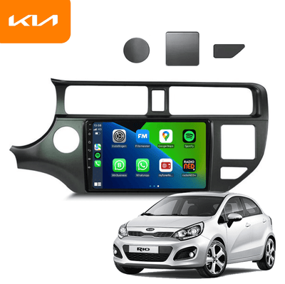 CarPlay en Android Auto Multimedia Speler voor Kia Rio 2011–2014 – GPS Navigatie en Touchscreen – Inbouwen / Inbouwservice / Installatie