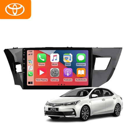 VCTparts CarPlay en Android Auto Multimedia Speler voor Toyota Auris en Corolla 2013–2018 – GPS Navigatie en Touchscreen – Inbouwen / Inbouwservice / Installatie Ainavi 1