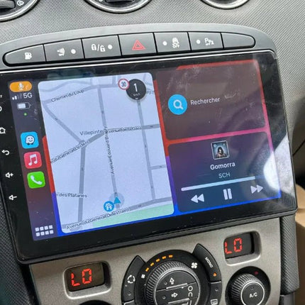 VCTparts CarPlay en Android Auto Radio 9 Inch voor Peugeot 308/408 (2007–2015) – GPS Navigatie Touchscreen – Inbouwen / Inbouwservice / Installatie Ainavi 3