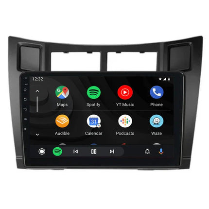 CarPlay en Android Auto Radio 9 Inch voor Toyota Yaris (2005–2011) – GPS Navigatie Touchscreen – Inbouwen / Inbouwservice / Installatie - VCTparts.nl