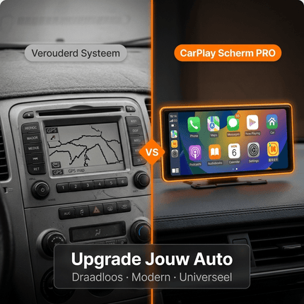 VCTparts Navigatiesysteem Smart Touchscreen 10 inch - Draadloos Apple CarPlay en Android Auto Auto Multimedia Scherm NORGOS 7
