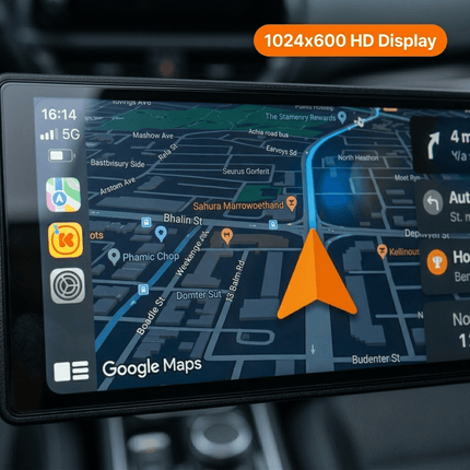 VCTparts Navigatiesysteem Smart Touchscreen 10 inch - Draadloos Apple CarPlay en Android Auto Auto Multimedia Scherm NORGOS 4