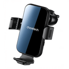 Choetech Choetech Gravity Auto Telefoonhouder met Draadloos Opladen QC voor Ventilatierooster Zwart Hurtel 10