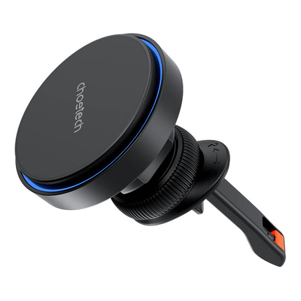 Choetech Choetech T205F Magnetische MagSafe Telefoon Autohouder met 15W Oplader Zwart 3