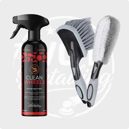 Detailing Combideal Clean Wheels Velgenreiniger met Woolie en Zachte Borstel voor Velgen - VCTparts.nl