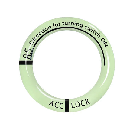 VCTparts Contactslot Ring Glow in the Dark Fluoriserende ACC Lock Lichtgevend Sleutelgat Zelfklevend NORGOS 10