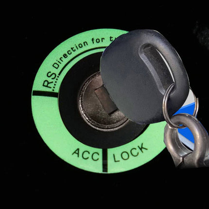 VCTparts Contactslot Ring Glow in the Dark Fluoriserende ACC Lock Lichtgevend Sleutelgat Zelfklevend NORGOS 4