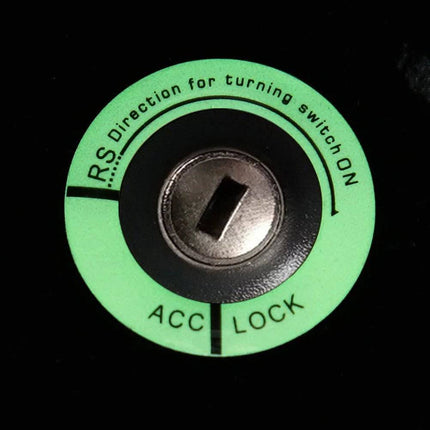 VCTparts Contactslot Ring Glow in the Dark Fluoriserende ACC Lock Lichtgevend Sleutelgat Zelfklevend NORGOS 2