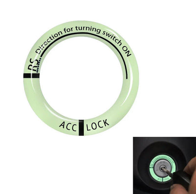 Contactslot Ring  Glow in the Dark Fluoriserende ACC Lock Lichtgevend Sleutelgat Zelfklevend