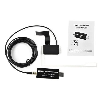 VCTparts DAB+ Antenne Digitale Radio met USB Adapter voor Android Auto Stereo Ontvanger [DAB Plus + DabPlus] NORGOS 7