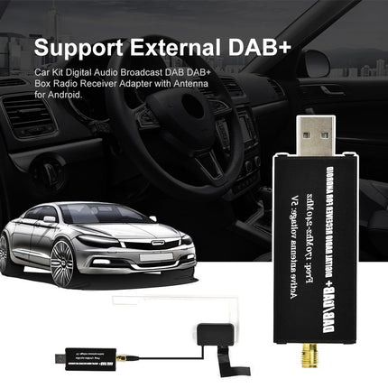 VCTparts DAB+ Antenne Digitale Radio met USB Adapter voor Android Auto Stereo Ontvanger [DAB Plus + DabPlus] NORGOS 4