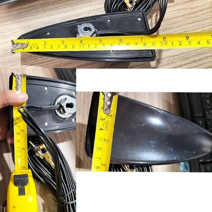 VCTparts DAB+ FM Dak Antenne Digitale Radio Autoantenne Haaienvin SMB Vin Zwart [ DAB Plus + DabPlus] NORGOS 6