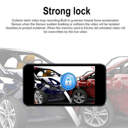 VCTparts Dashcam FullHD Auto Recorder 1CH Wifi Camera 1080P Groothoek Lens Zwart NORGOS 8