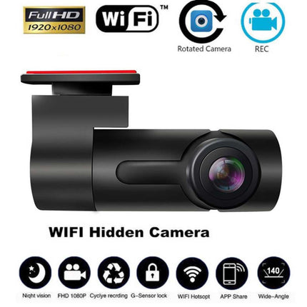 VCTparts Dashcam FullHD Auto Recorder 1CH Wifi Camera 1080P Groothoek Lens Zwart NORGOS 5
