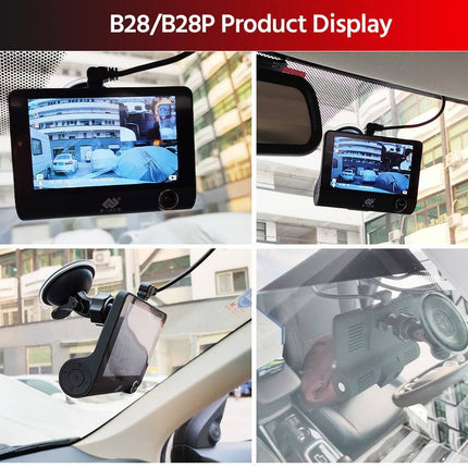VCTparts Dashcam HD 1080P 1CH Auto Recorder met Continue Voeding en Scherm Zwart NORGOS 3