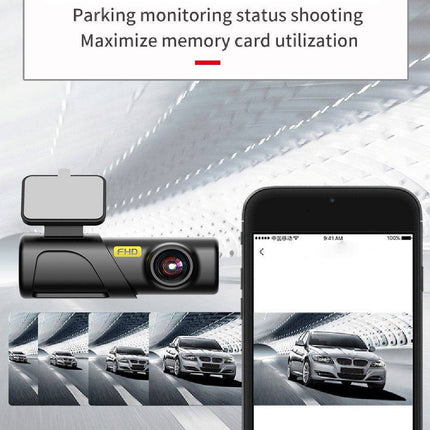 VCTparts Dashcam HD 1080P 1CH Wifi Auto Video Recorder Zwart NORGOS 5