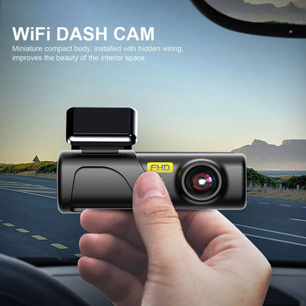 VCTparts Dashcam HD 1080P 1CH Wifi Auto Video Recorder Zwart NORGOS 7