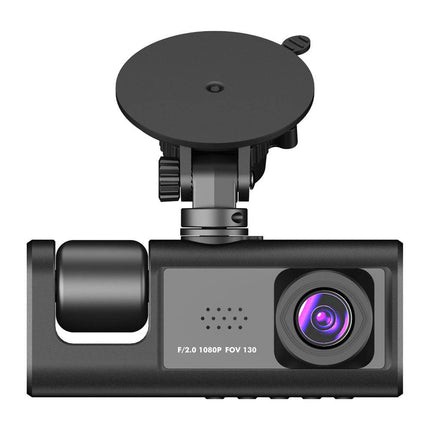 VCTparts Dashcam HD 1080P 3CH Auto Recorder met Binnenzijde Camera Zwart NORGOS 6
