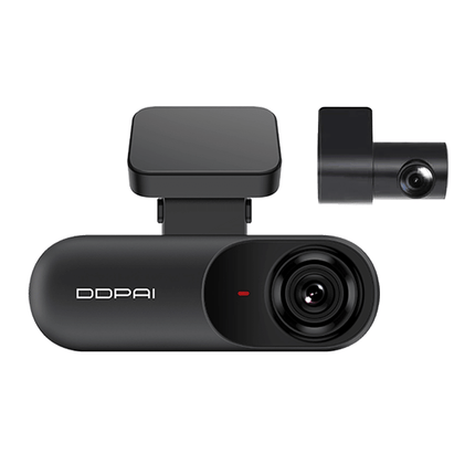 DDPAI DDPAI Mola N3 Dashcam 2K 1600P 2CH HD Wifi Video Recorder + Continue Voeding Zwart Combideal 2