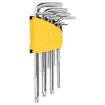 Deli Deli Torx Inbussleutelset 1.5 - 10mm 9 stuks [Gereedschap - Tools EDL3091] (Zilver) INNPRO 5