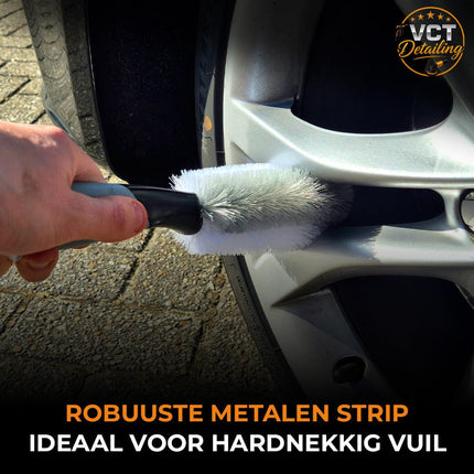 Detailing Combideal Clean Wheels Velgenreiniger met Woolie en Zachte Borstel voor Velgen - VCTparts.nl
