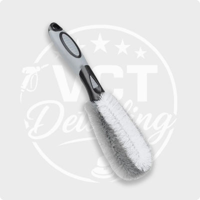 VCTdetailing Harde Detailing Velgenborstel voor Krasvrije Hardnekkige Reiniging Grijs