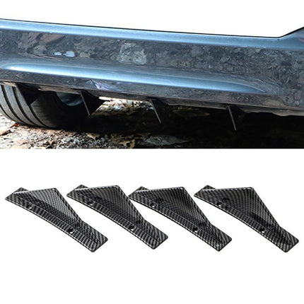 VCTparts Diffuser Haaienvin Achterbumper Spoiler Boog Carbon (set) NORGOS 1