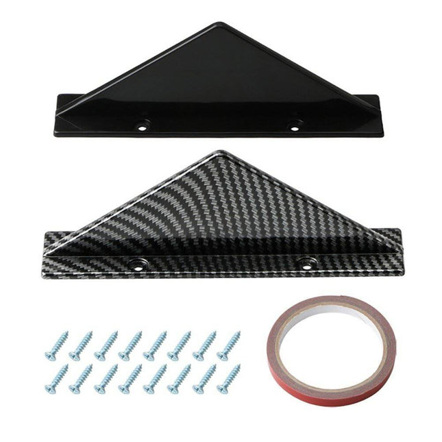 VCTparts Diffuser Haaienvin Achterbumper Spoiler Recht Carbon (set) NORGOS 2