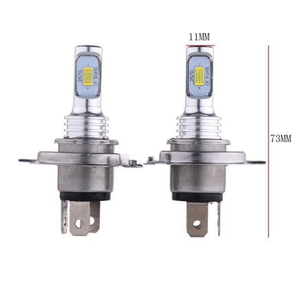 VCTparts Dimlicht LED H4 3000K Gele Koplampen (set) - Autolamp Helder Geel Licht Retrolook NORGOS 6