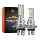 VCTparts Dimlicht LED H4 3000K Gele Koplampen (set) - Autolamp Helder Geel Licht Retrolook NORGOS 1